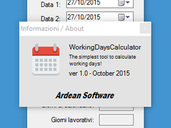 Info screen