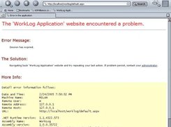 custom error message