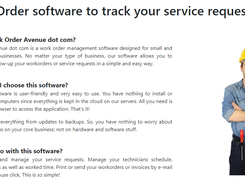 WorkOrderAvenue.com Screenshot 1