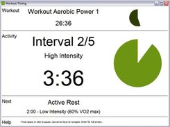 Workout Timing - running an Activity in a normal frame