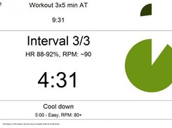 Workout Timing - running an Activity in full screen