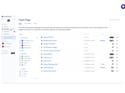 Integrations connect with the tools your team uses day-to-day and surfaces the docs and files across external tools with actionable insights