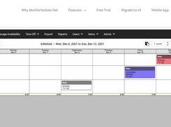 WorkSchedule.Net Screenshot 1