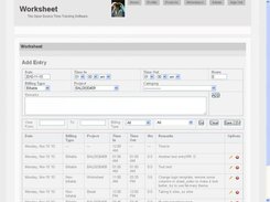 Adding and viewing time entries