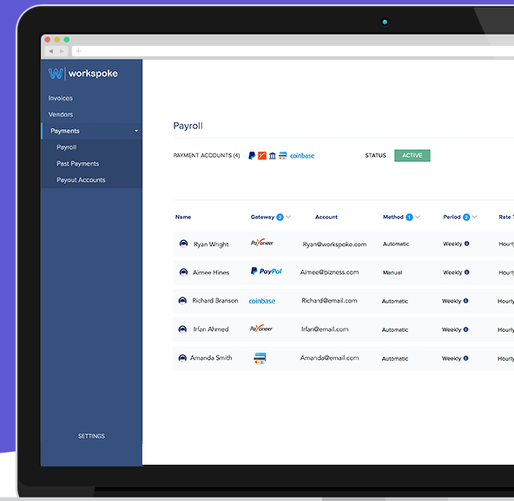 Workspoke Screenshot 1