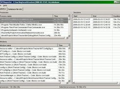 WTReporter viewing WorkTracker's database file