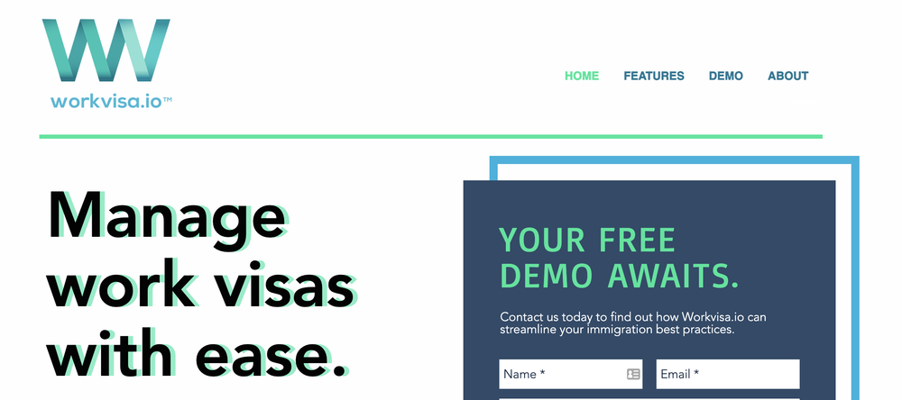 Workvisa.io Screenshot 1