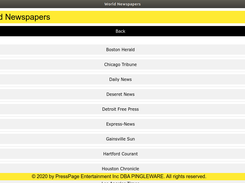 Ubuntu - Country Newspaper List