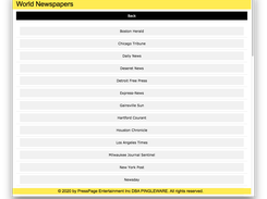 MacOS - Country Newspaper List
