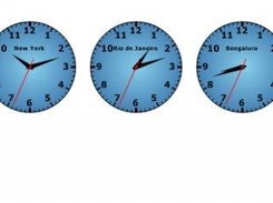 Five clocks, standard config