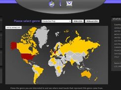 View of  the Genre Map