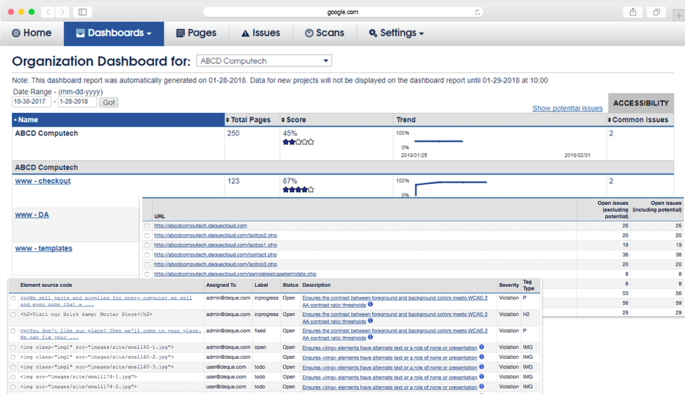 axe Monitor Screenshot 1