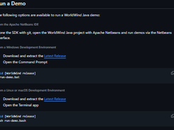 WorldWind Java Screenshot 1