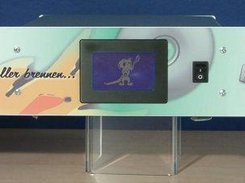 Burnie control unit, front view, dragon