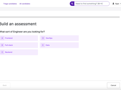 Customize Your Assessment