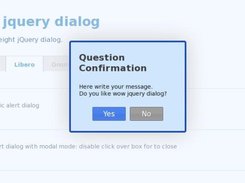 Confirm (theme Libero)