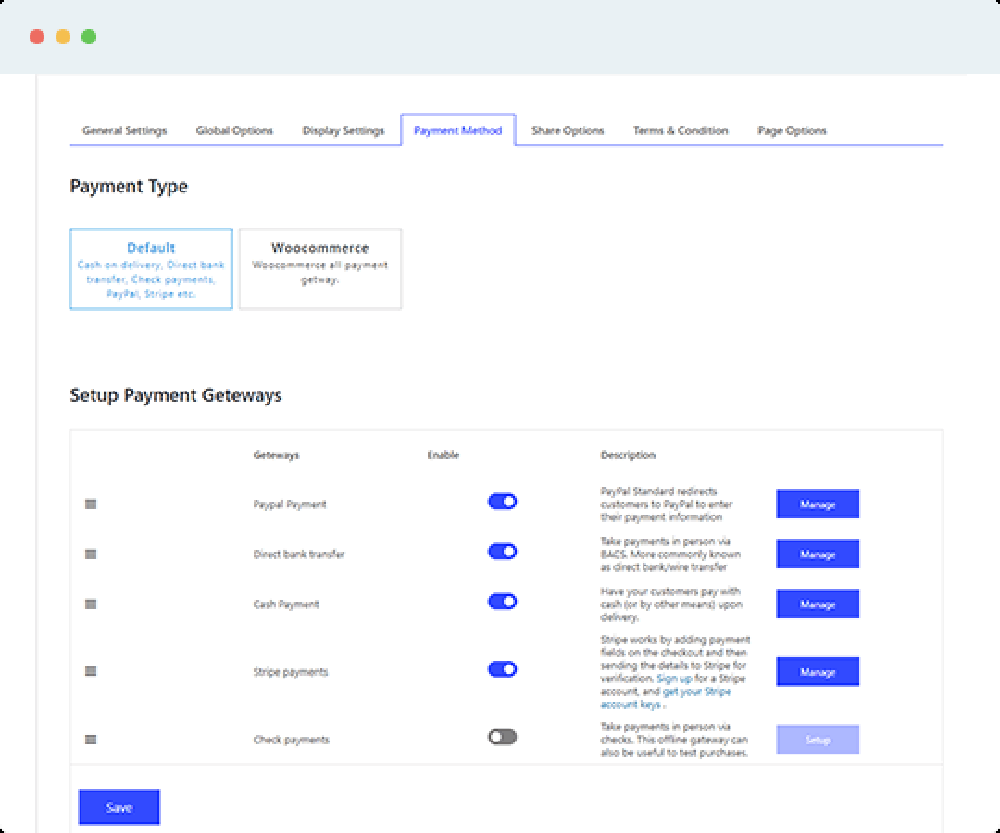WP Fundraising Screenshot 1