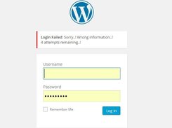 WP Limit Login Attempts Screenshot 1