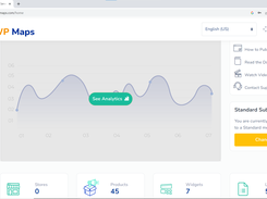 WP Maps dashboard is a powerful and easy-to-use interface that allows businesses to manage their store locator widgets, track analytics, and customize their maps.