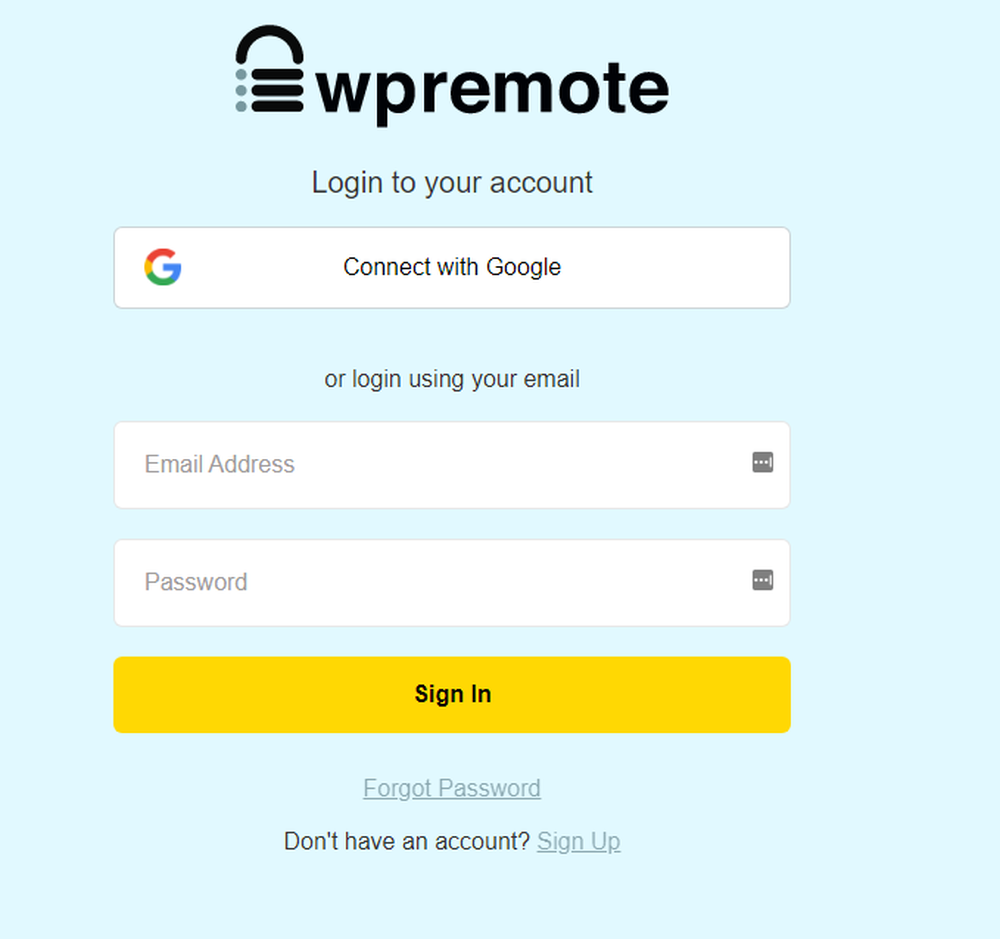 WP Remote Screenshot 1