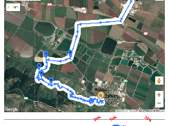 Maps Plugin Route Page with Google Map and Heights Diagram