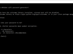 The user interface is short, sweet and to the point, because this task should be.
