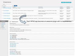 Create custom plugins in the form of WPAS apps. 