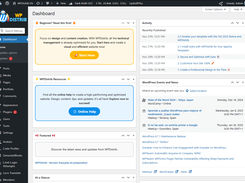 Wordpress Dashboard Enhanced by WPDistrib