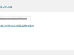 WP Embed Articles Screenshot 1