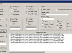 Human Interface: File Selection and Extensive Word Options