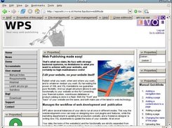 The homepage of wps.i-v-o.nl in editMode