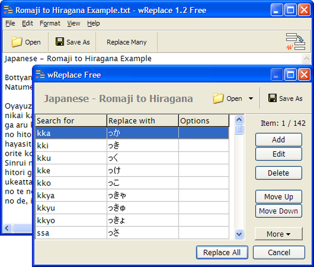 wReplace Screenshot 1