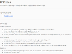 Writebox Screenshot 1