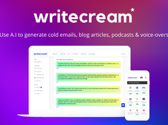 Writecream Screenshot 1