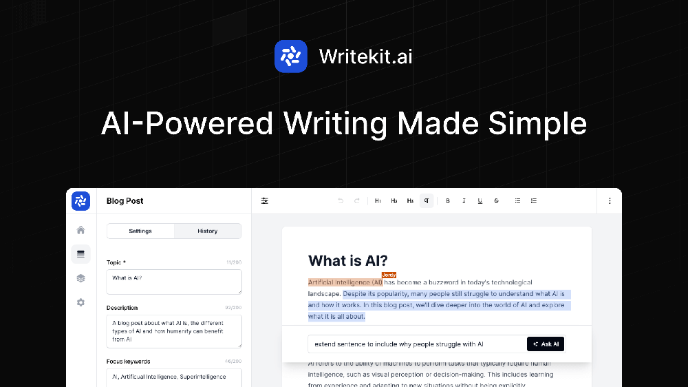 Writekit Screenshot 1