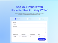 WriteMyEssay.ai Screenshot 1