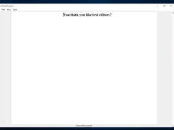 Text Editor