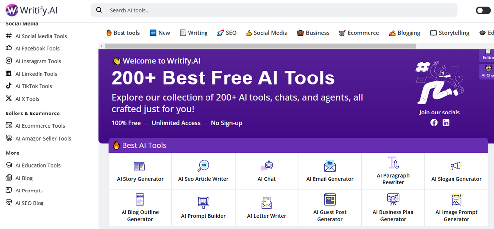 Writify.AI Screenshot 1