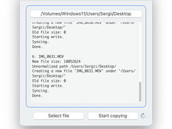 Writing to NTFS Screenshot 3
