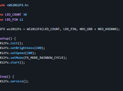 WS2812FX Screenshot 1