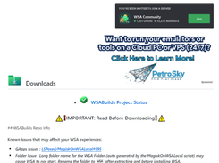 WSABuilds Screenshot 1