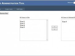 This is the role editor page which allows for managing roles