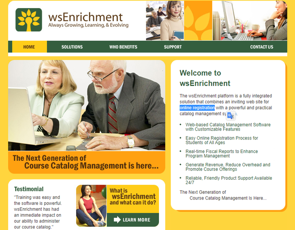 wsEnrichment Screenshot 1