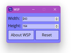 243x164 window size