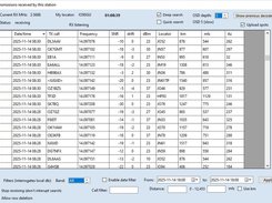 WSPR Scheduler Screenshot 5