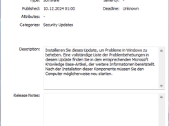 Update Info Dialog (German Windows 11)