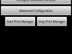 Android Configuration Screen