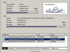 Web Uploader Tool - One file successfully uploaded.