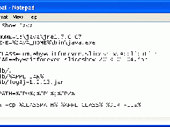 Run Java bat command file.