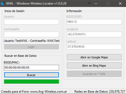 WWL - Windows Wireless Locator